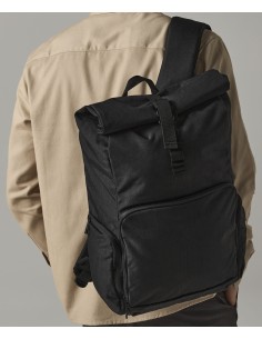 Q-QD995-Q-Tech Charge Roll-Top Backpack 2